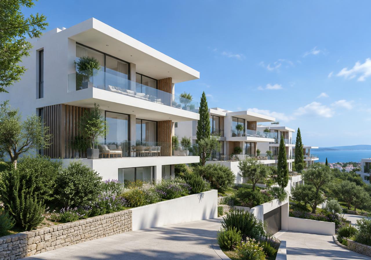 New-build apartments in Pylaia