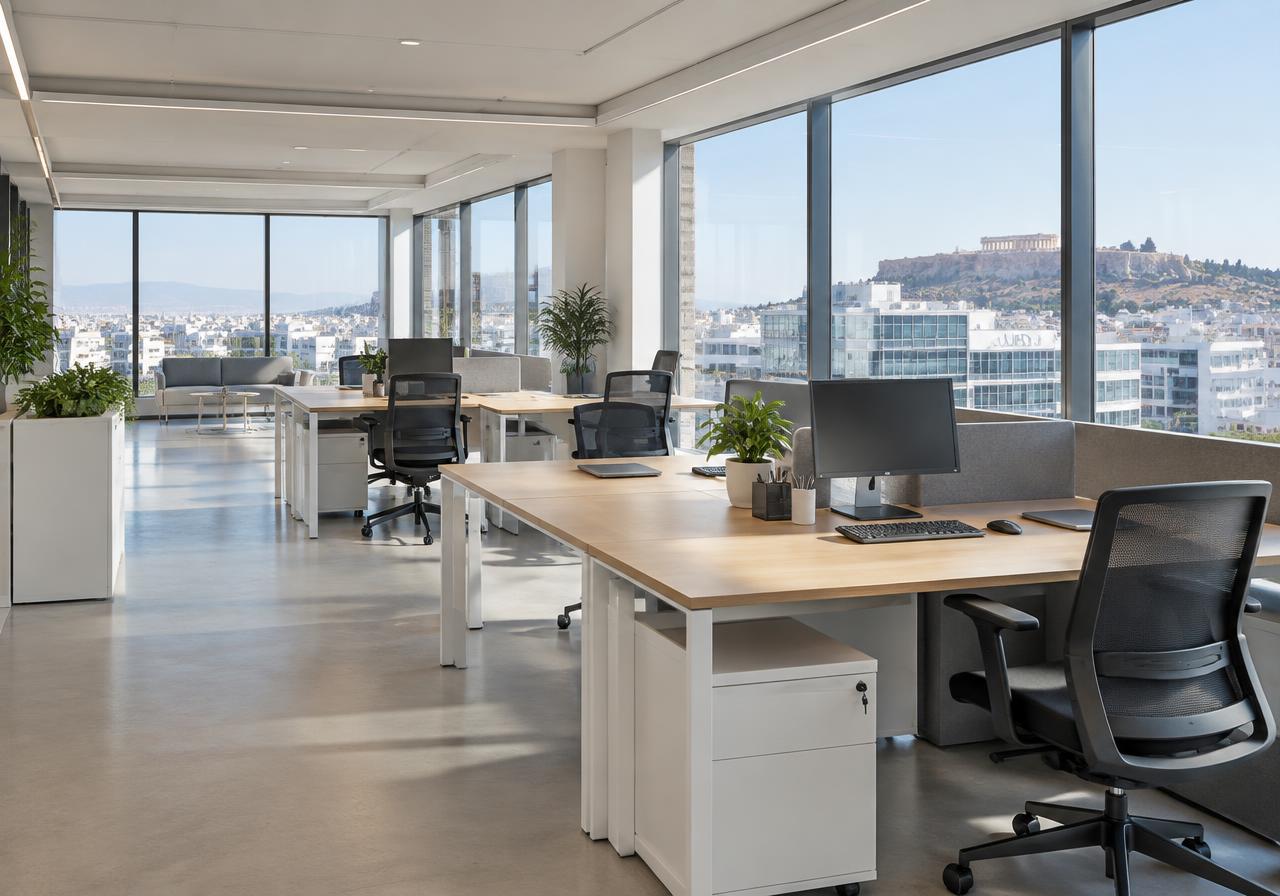 Grade-A office floor in Marousi
